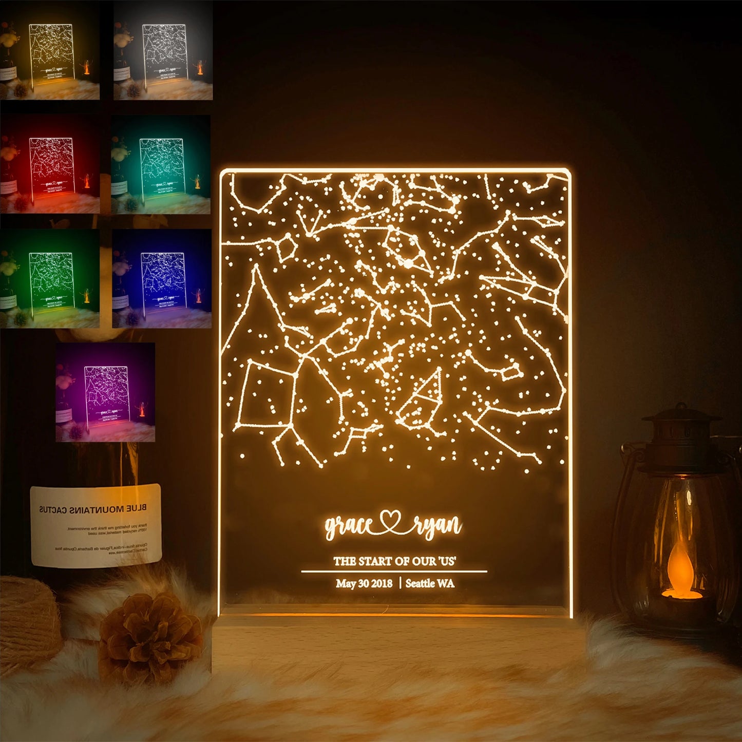 Personalized Constellation Chart Lamp