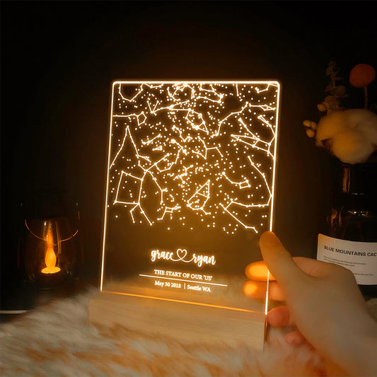 Personalized Constellation Chart Lamp